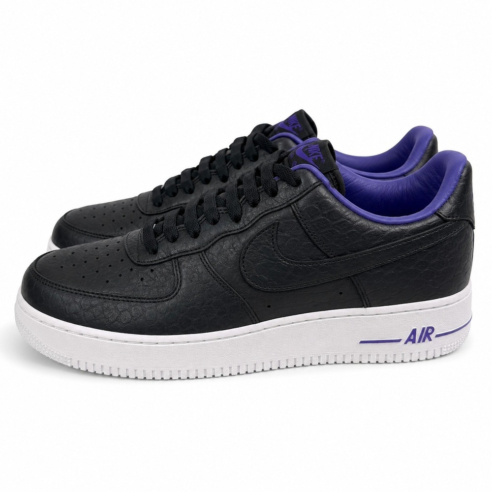 Nike Air Force 1 Low Premium Anthracite Court Purple 318775-021 Mens 12